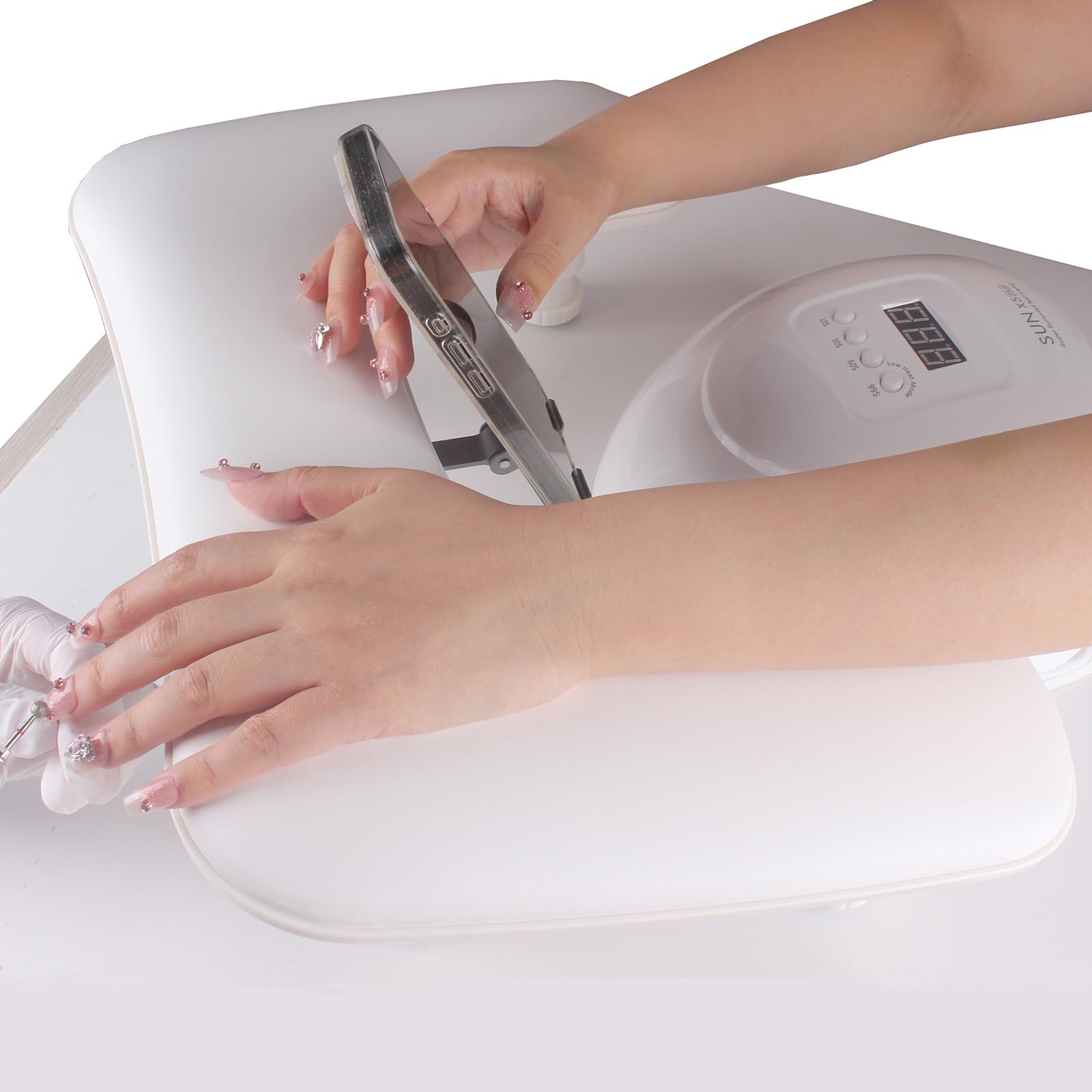 MZCMSL rotating phone holder close-up protecting phone and enabling hands-free viewing