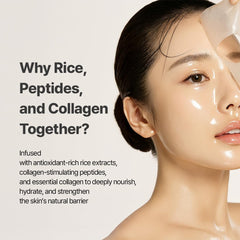 NACIFIC pouring rice peptide rich essence illustrating full-ampoule hydration
