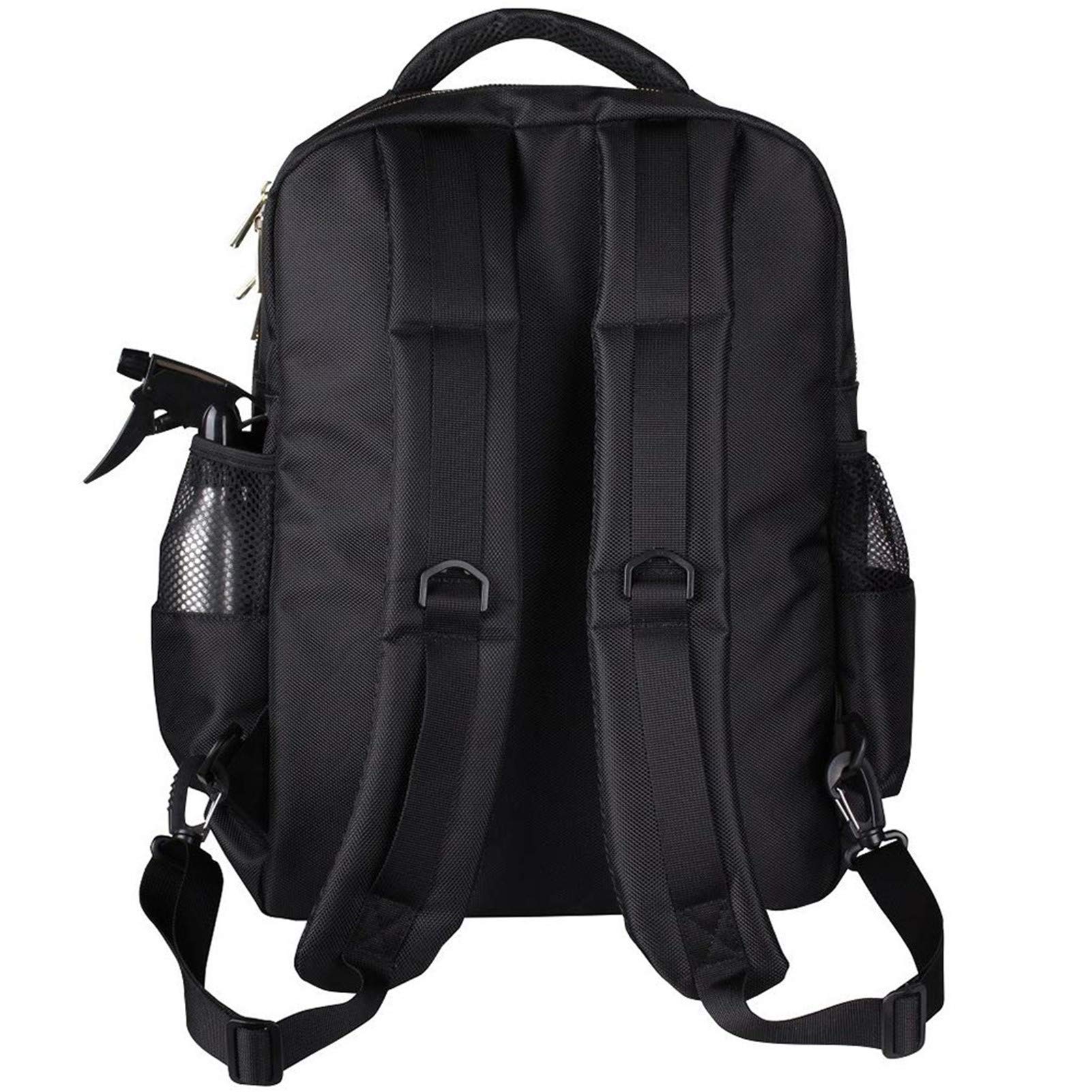 NADAENMF backpack in mobile-barber setting demonstrating on-site use