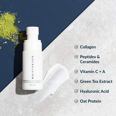 NAELI moisturizer in hand showing compact travel-friendly size