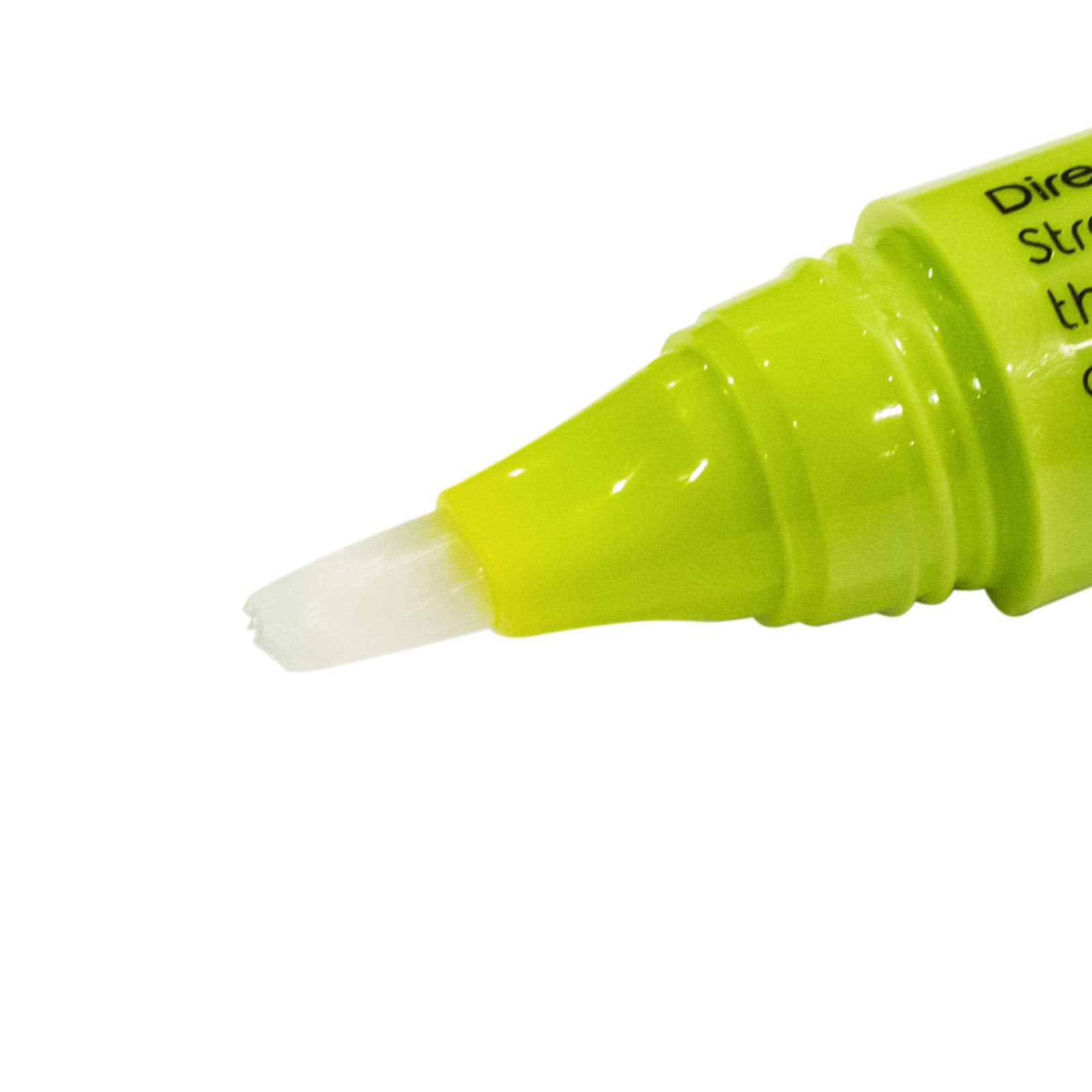 Nail Quail brush applying product to cuticle area to reduce picking and soothe skin