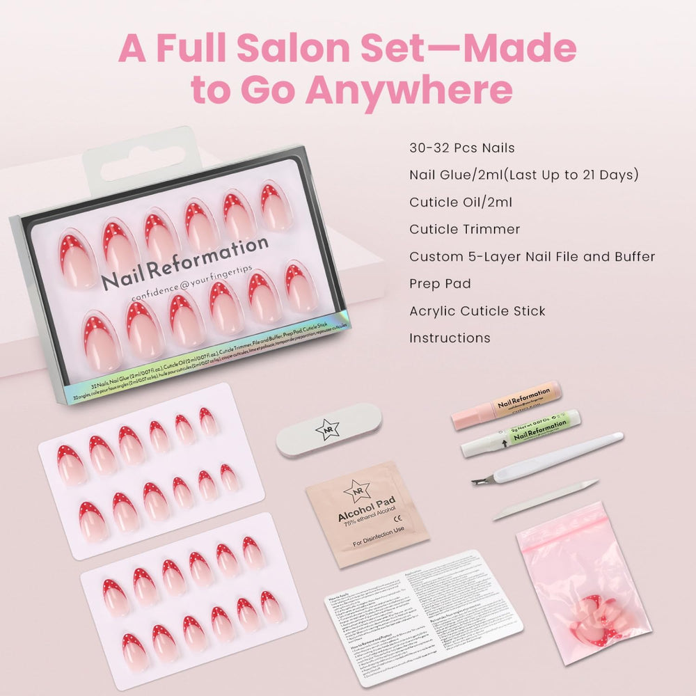 Nail Reformation removal tools displayed for gentle, damage-free removal