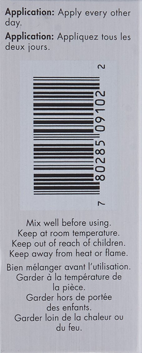 Nailtiques Formula 2 label close-up showing ingredients and informed use benefit