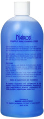 Nairobi close-up of foam texture demonstrating smooth application and shine