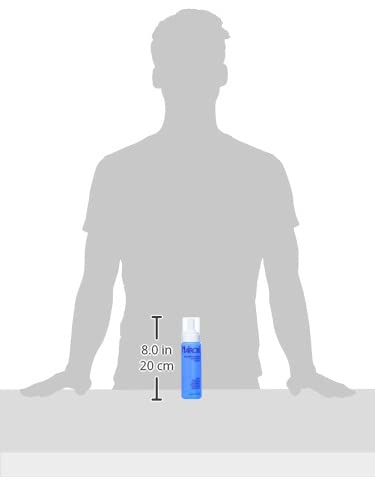 Nairobi Wrapp-it bottle next to measuring tape showing 8 oz size for salon use