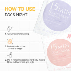 Naisture eye masks applied on model reducing tiredness and brightening appearance