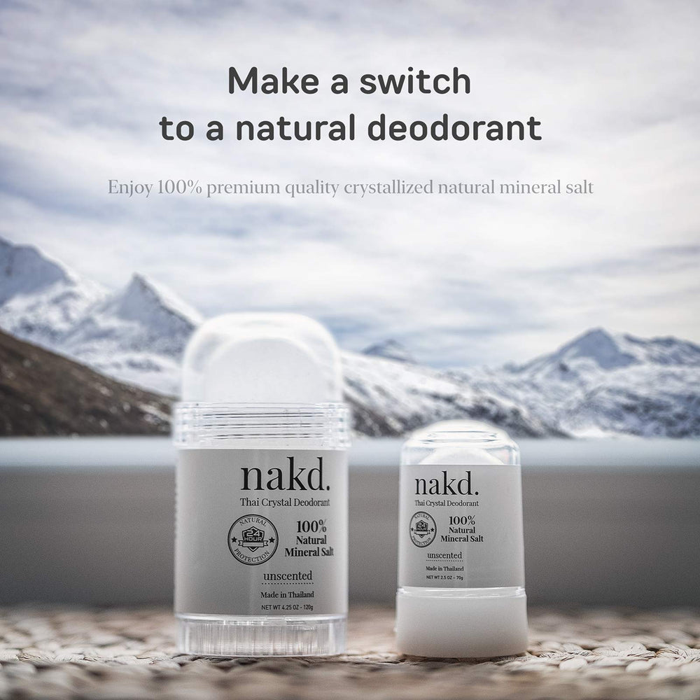 nakd. application with wet swipe demonstrating simple, 60-second use