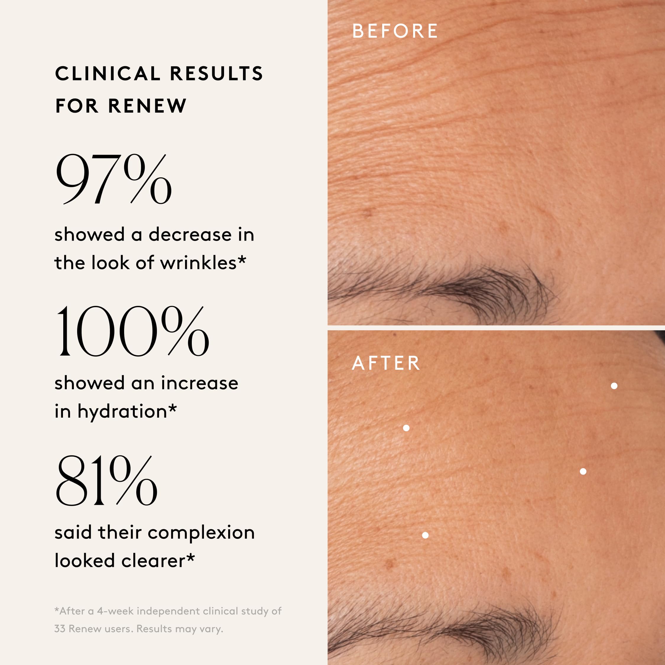 Naked & Thriving oil sheen on skin demonstrating rich nourishment and smooth finish