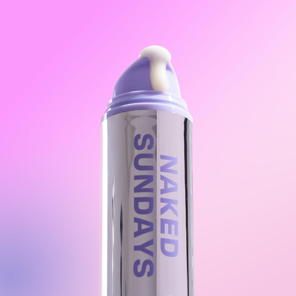 Naked Sundays CabanaClear 50ml next to common items to show travel-friendly size