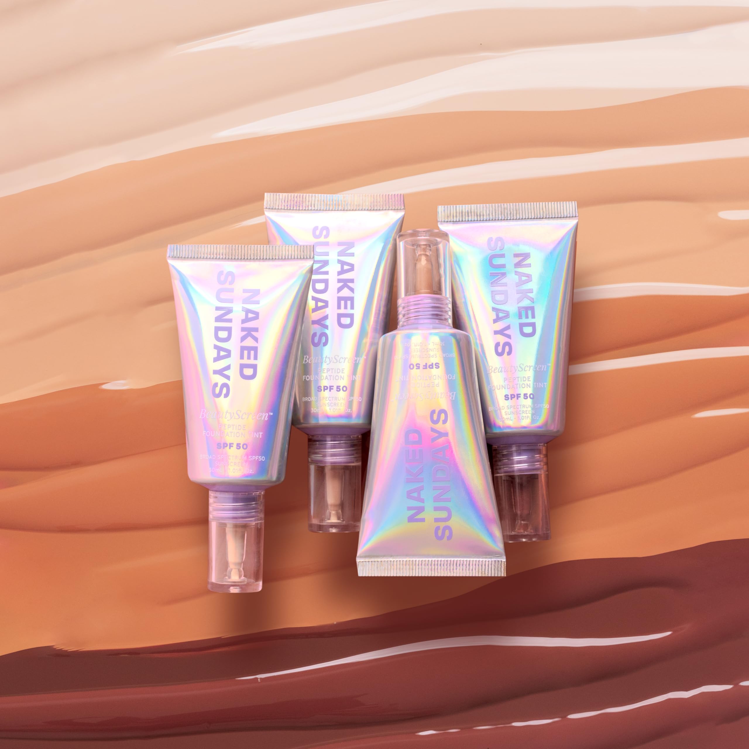 Naked Sundays worn outdoors illustrating daily SPF protection benefit