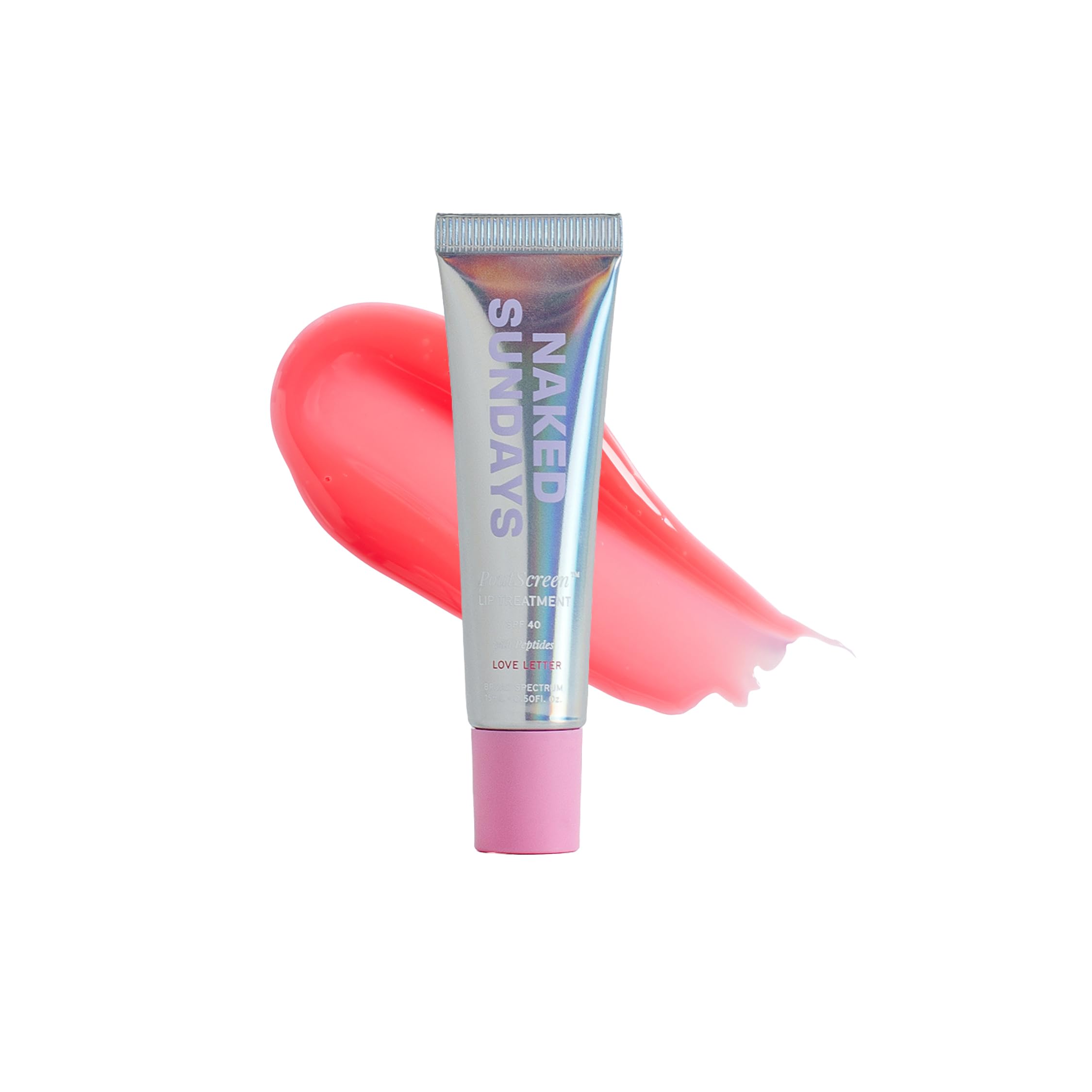 Naked Sundays front packaging showing Love Letter 15ml and SPF benefit