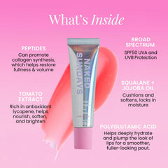 Naked Sundays swatch on skin showing sheer rosy tint and hydration