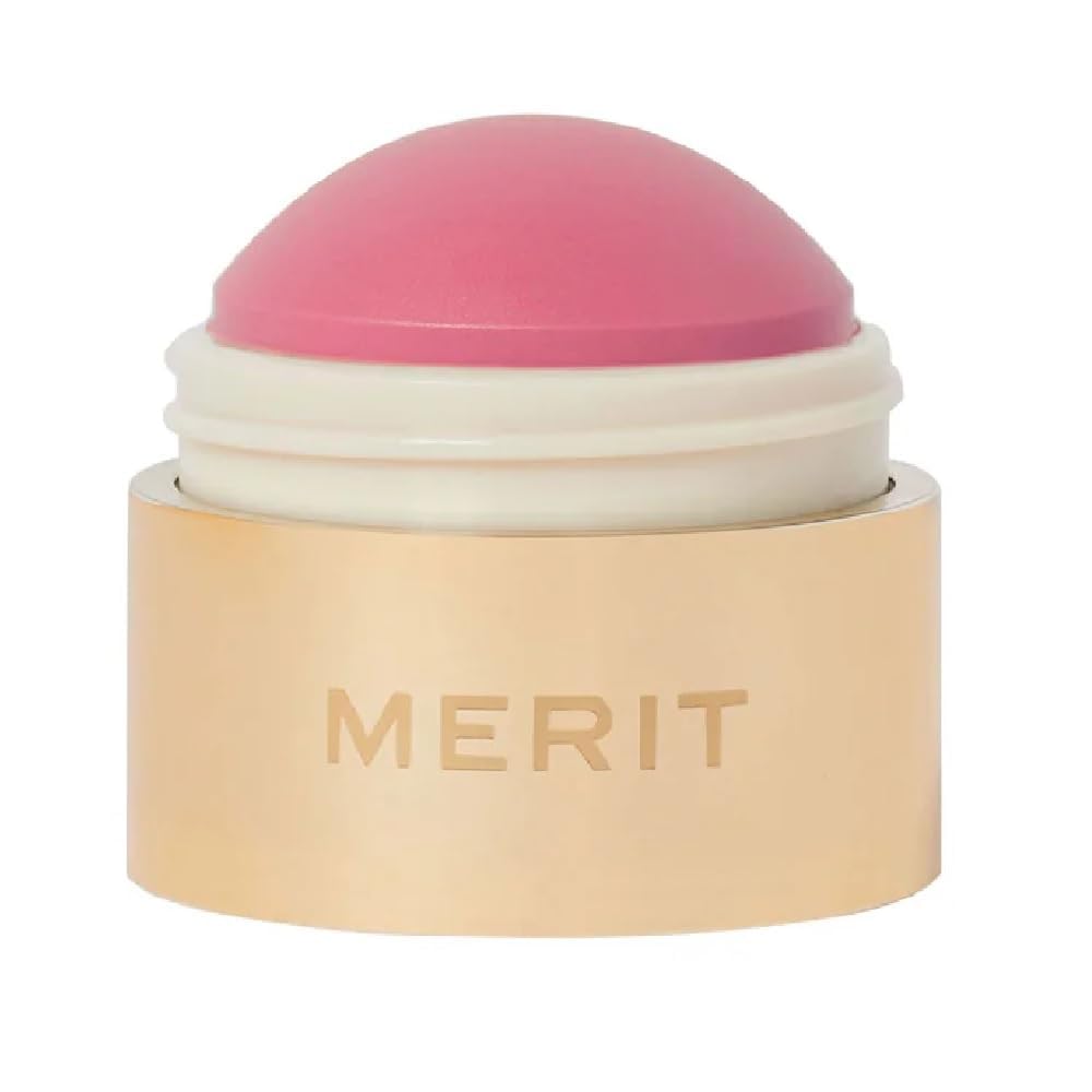 NAPH flush balm front packaging showing baby pink shade and compact design for portability
