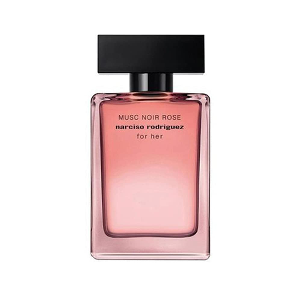 Narciso Rodriguez front bottle view showing elegant design and wearable rose scent