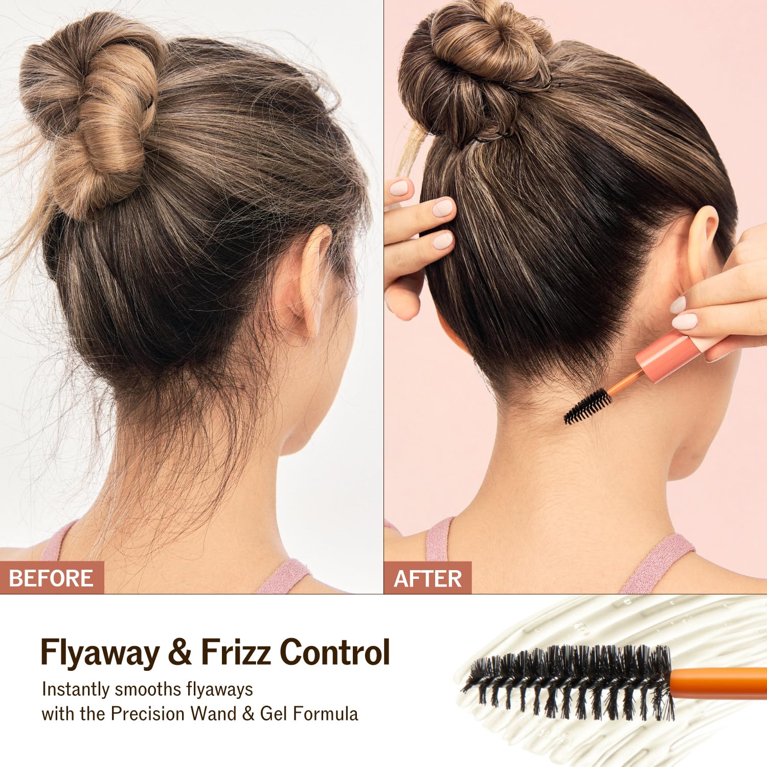NARKA comb brush detail demonstrating smooth distribution and clean finish