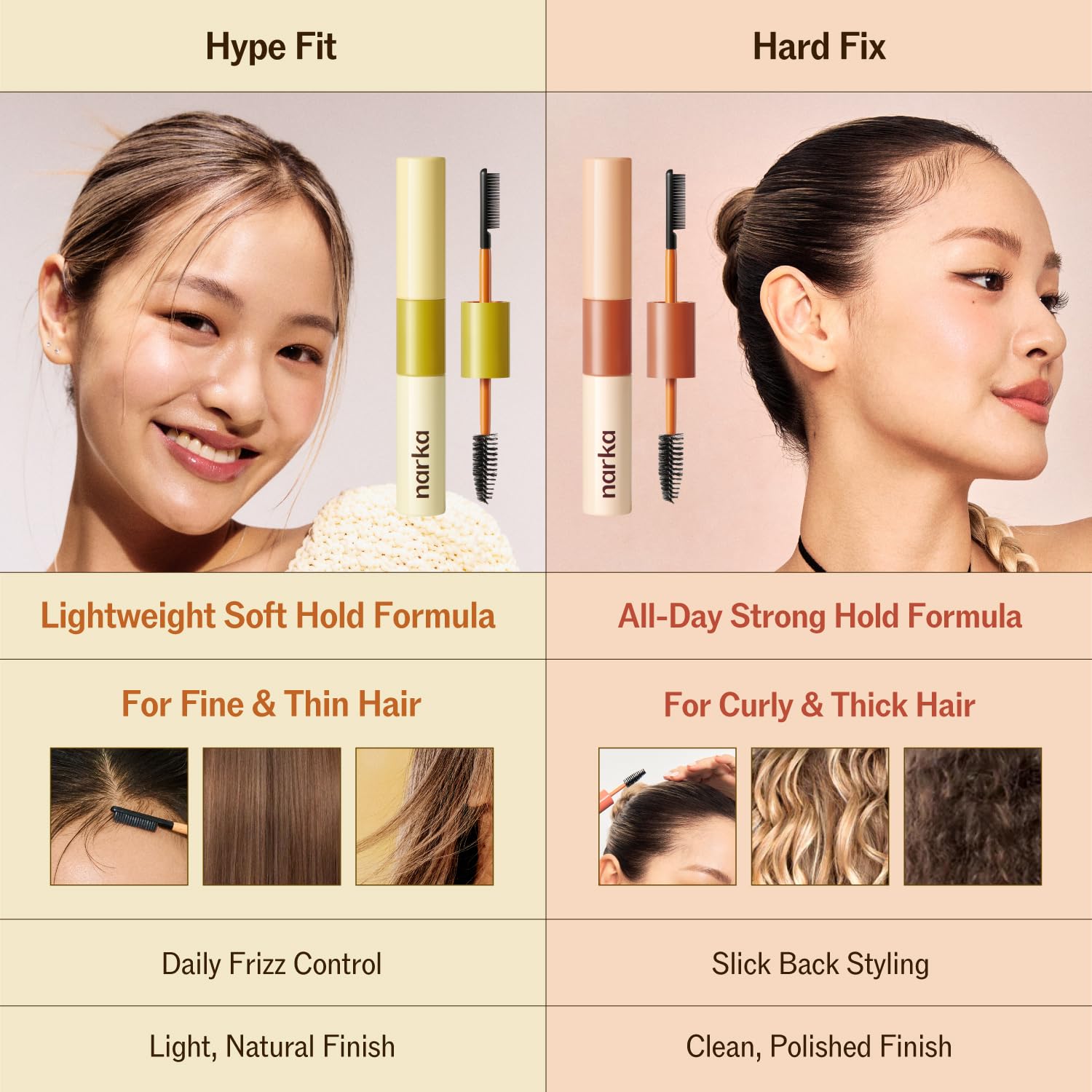 NARKA edges before and after comparison showing visible smoothing benefit