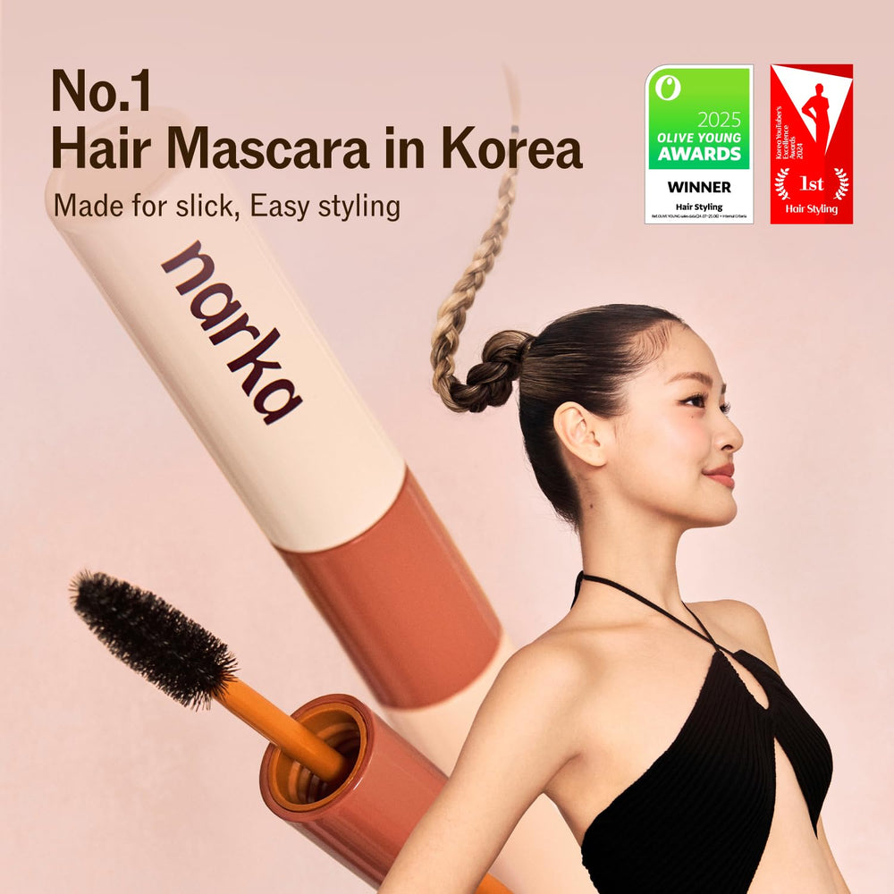 NARKA product in hand illustrating portable size for on-the-go styling