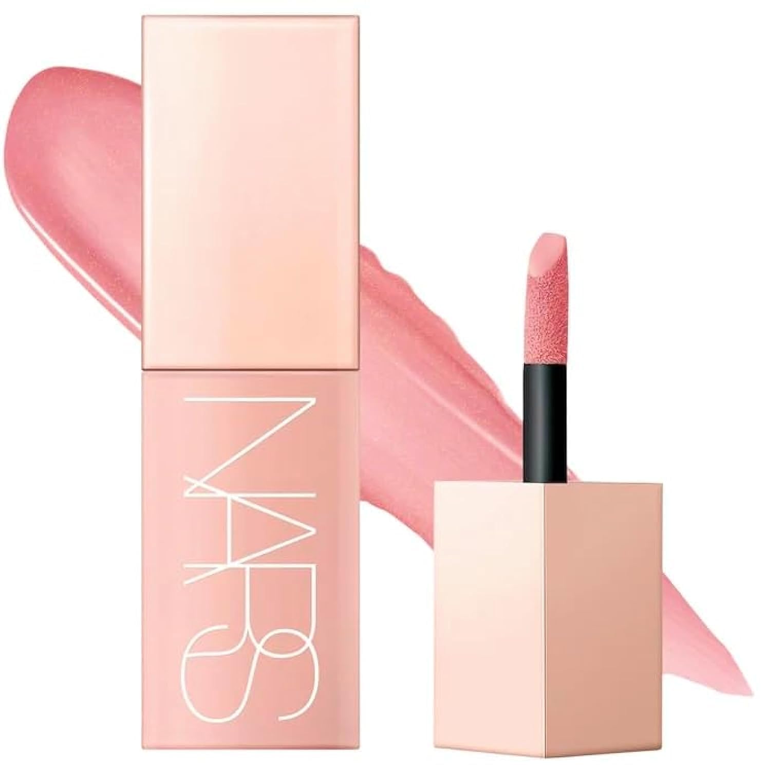 NARS Afterglow front packaging showing shade and compact benefit of identification