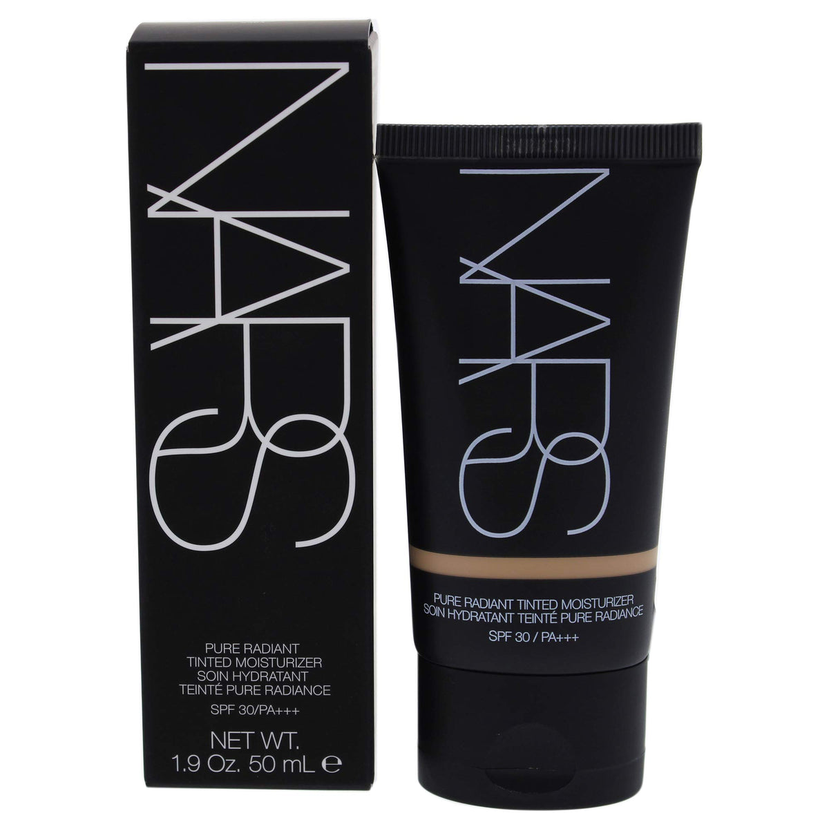 NARS Alaska front packaging showing product and shade benefit