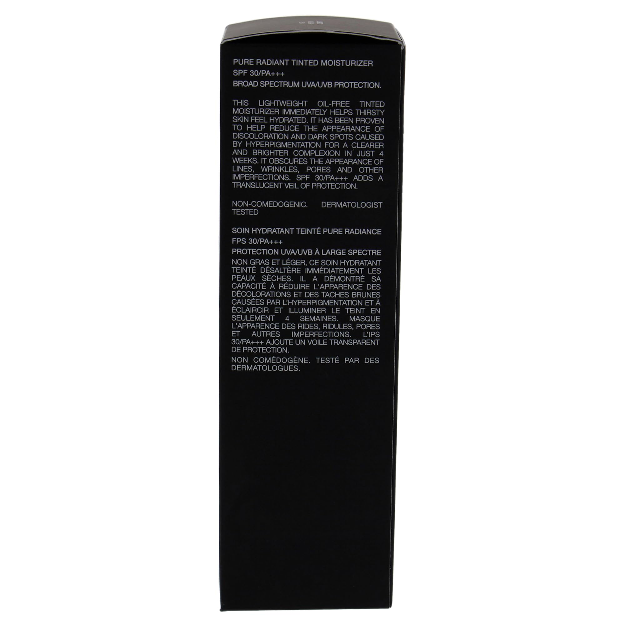 NARS Alaska label and ingredients close-up with mineral-rich formula benefit