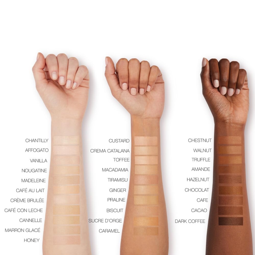 NARS concealer Chantilly size comparison with hand showing travel-ready convenience