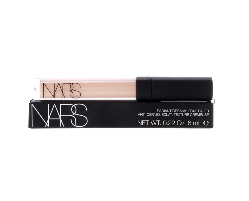 NARS concealer Custard before and after showing concealed dark circles