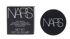 NARS front tube of Soft Matte Concealer Macadamia showing branding and product benefit