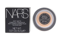 NARS swatch of Macadamia shade on arm demonstrating coverage and natural warmth