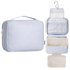 Narwey front view closed showing compact travel-ready exterior and handle benefit