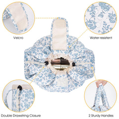 Narwey with full-size products inside demonstrating roomy capacity