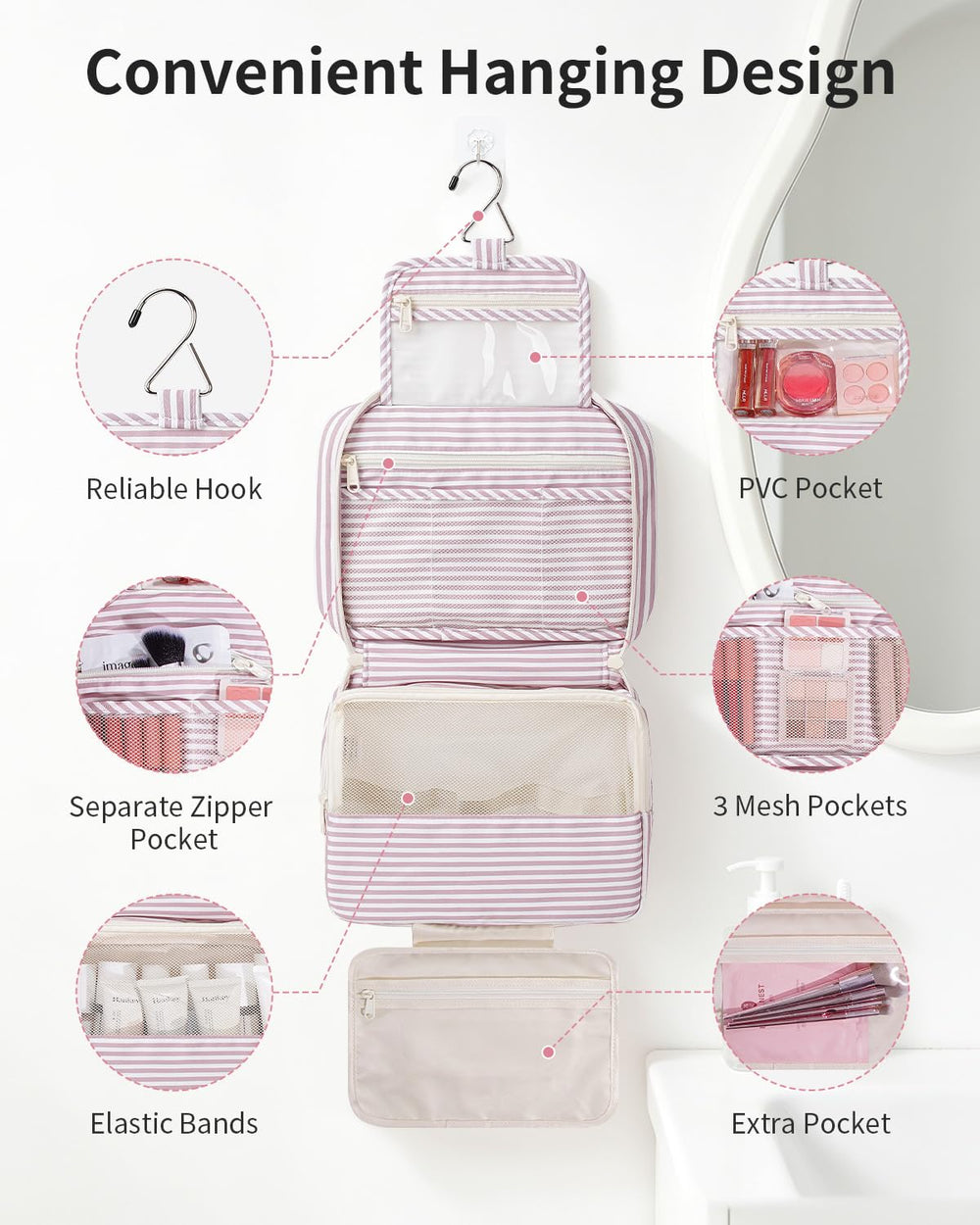 Narwey open full-unfold interior showing organized compartments and visibility