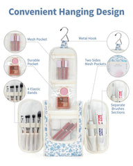 Narwey open bag wide rectangle opening for easy access to cosmetics