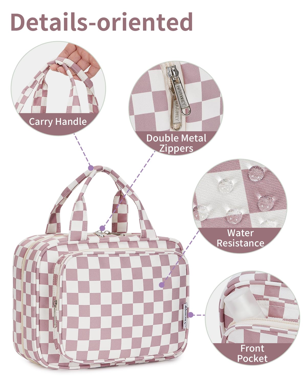 Narwey padded fabric texture protecting fragile items during travel