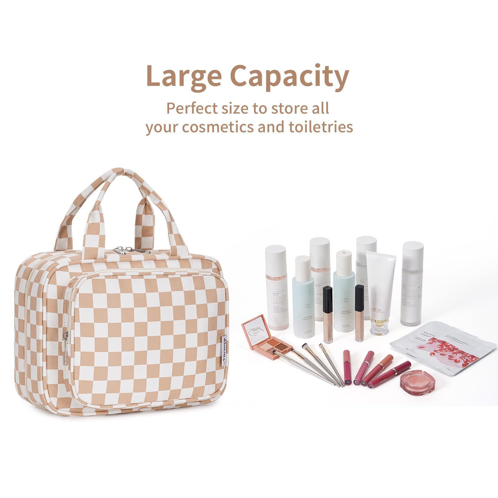 Narwey padded fabric and smooth zipper close-up for durable protection