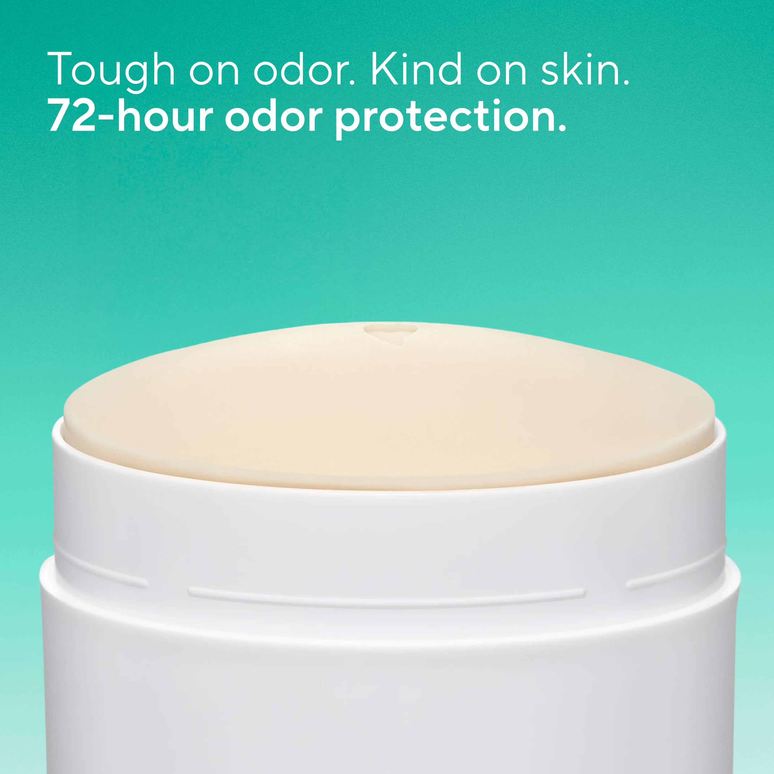 Close-up of Native deodorant texture illustrating smooth glide and clear application