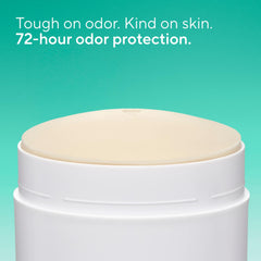 Close-up of Native deodorant texture illustrating smooth glide and clear application