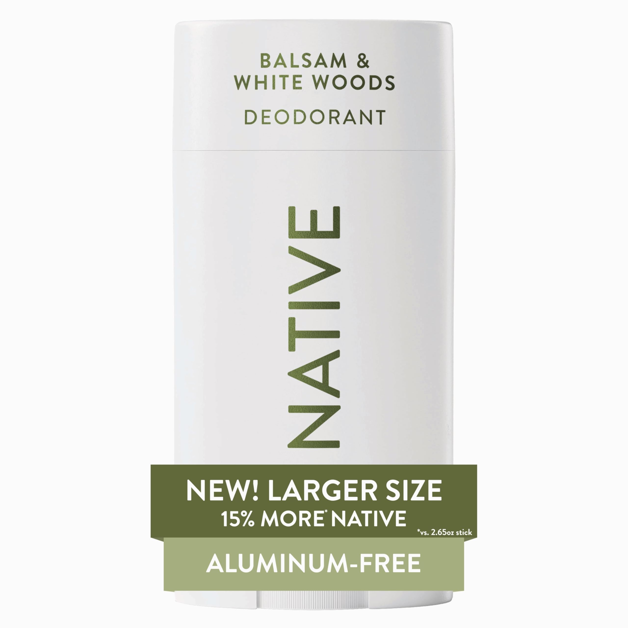 Native front packaging showing scent and size, conveys trustworthy protection