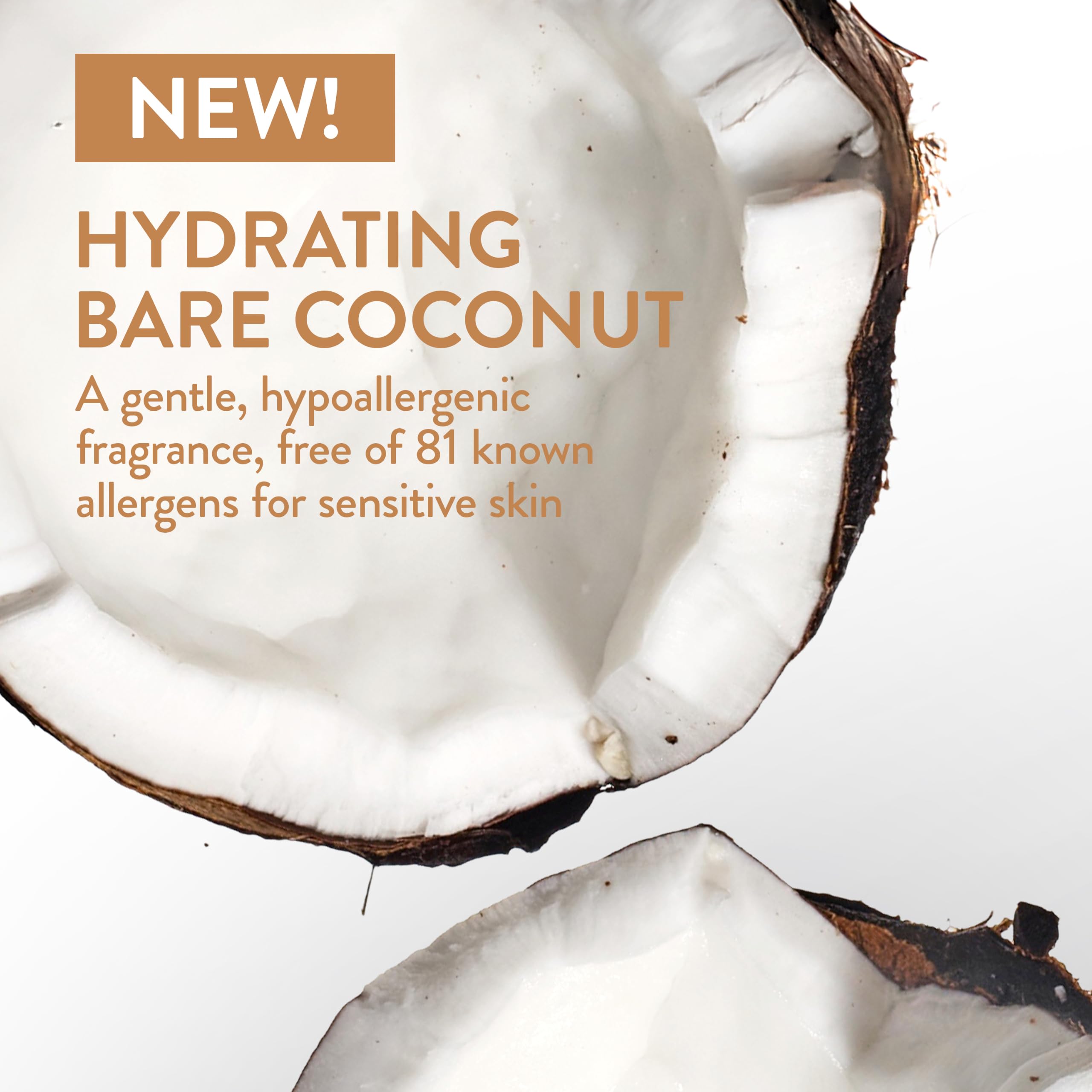 Detail of lotion absorbing into skin demonstrating non-greasy finish from Native