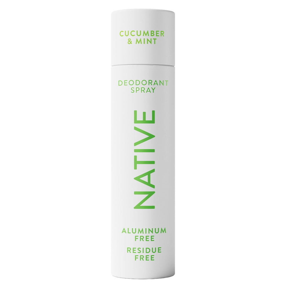 Native front packaging showing cucumber mint scent and benefits