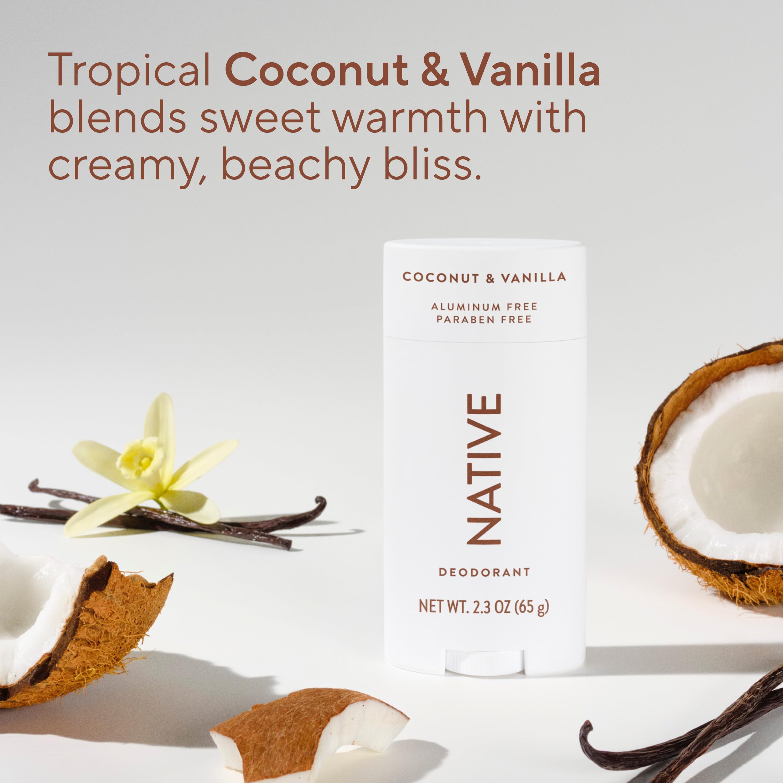 Applying Native deodorant on arm for comfortable, non‑greasy feel