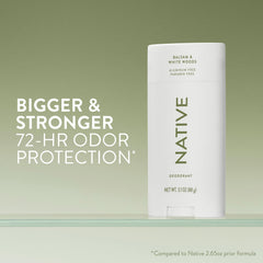 Native deodorant texture close-up highlighting smooth glide and creamy feel