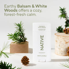 Native shea butter and botanicals flatlay, indicates skin-conditioning benefits