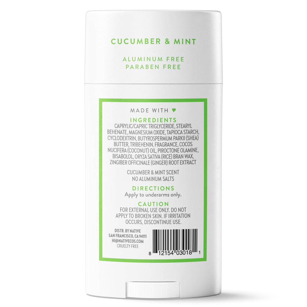 Native deodorant in bathroom setting for daily personal care routine