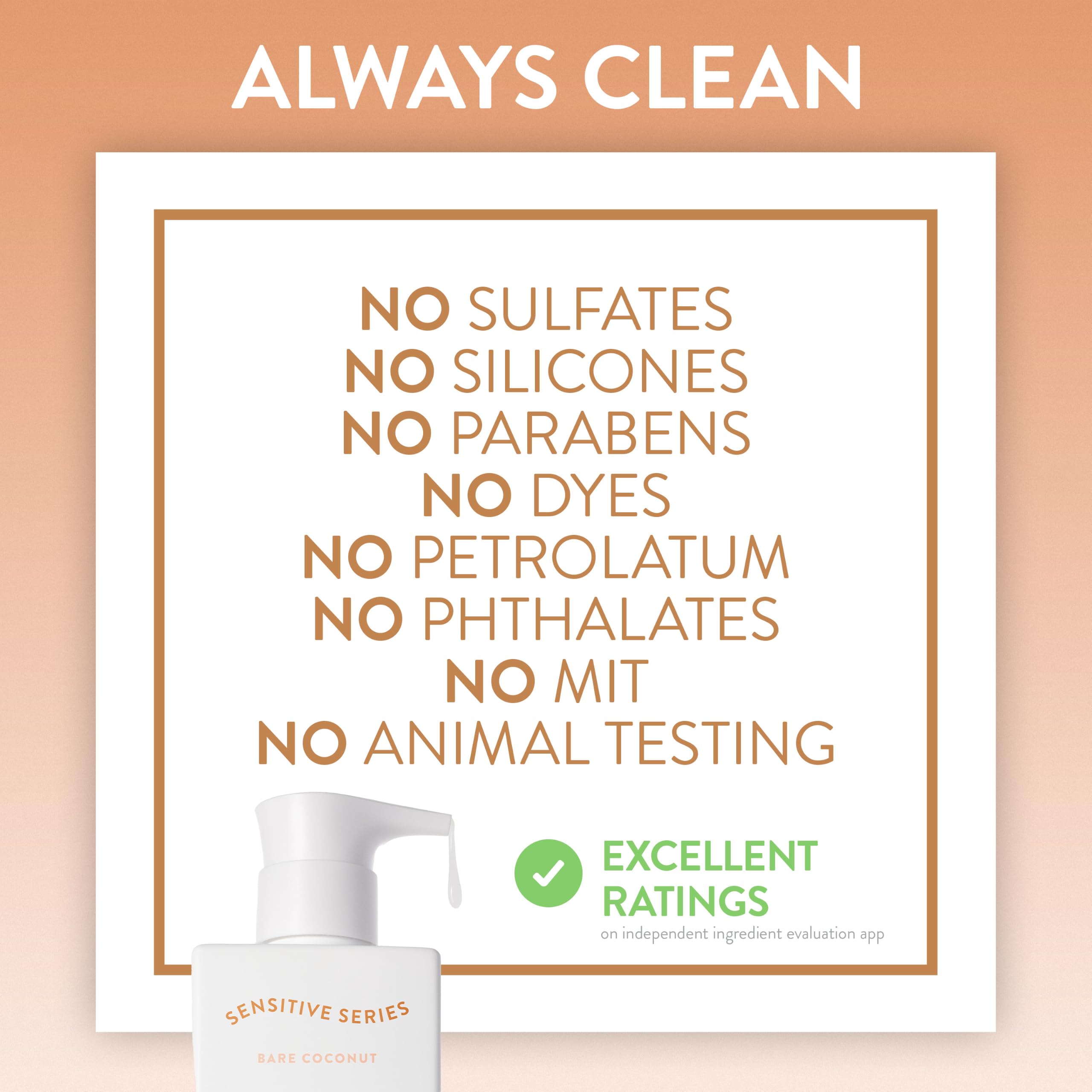 Flatlay of Native lotion with other sensitive skincare items showing routine compatibility