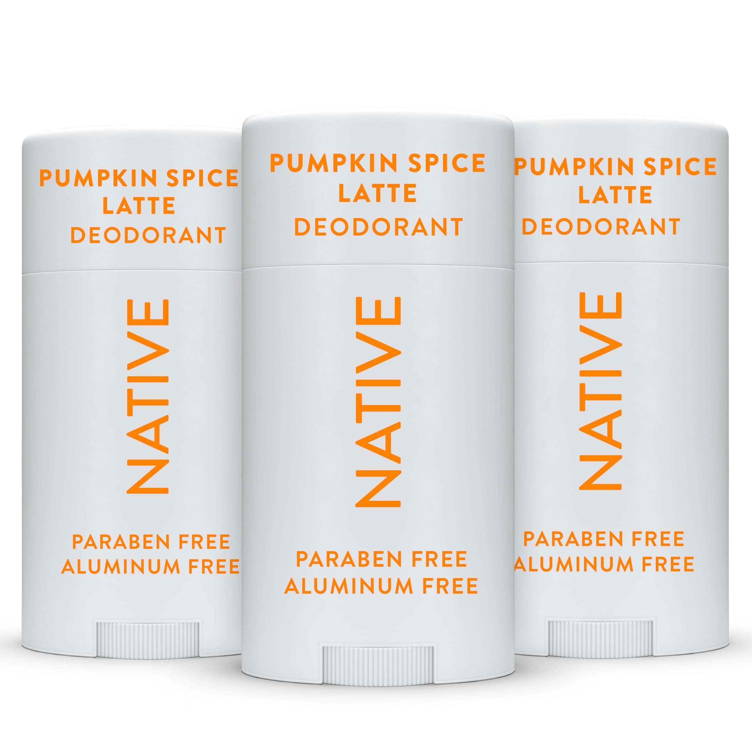 Native pumpkin spice front packaging showing seasonal scent and long-lasting protection