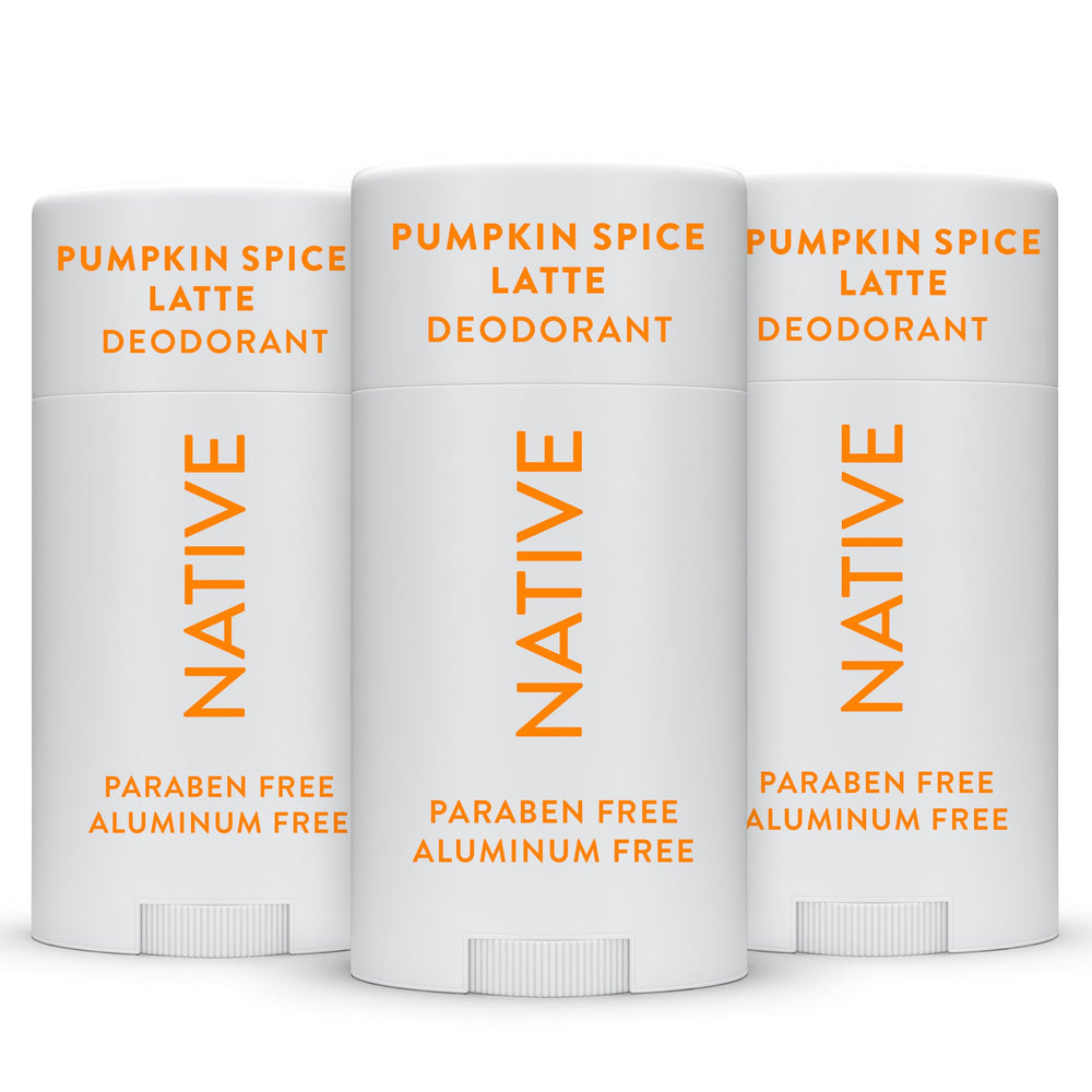 Native pumpkin spice front packaging showing seasonal scent and long-lasting protection