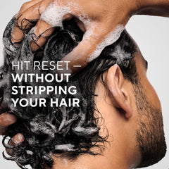 Native shampoo lather close-up showing rich foam for effective cleansing benefit