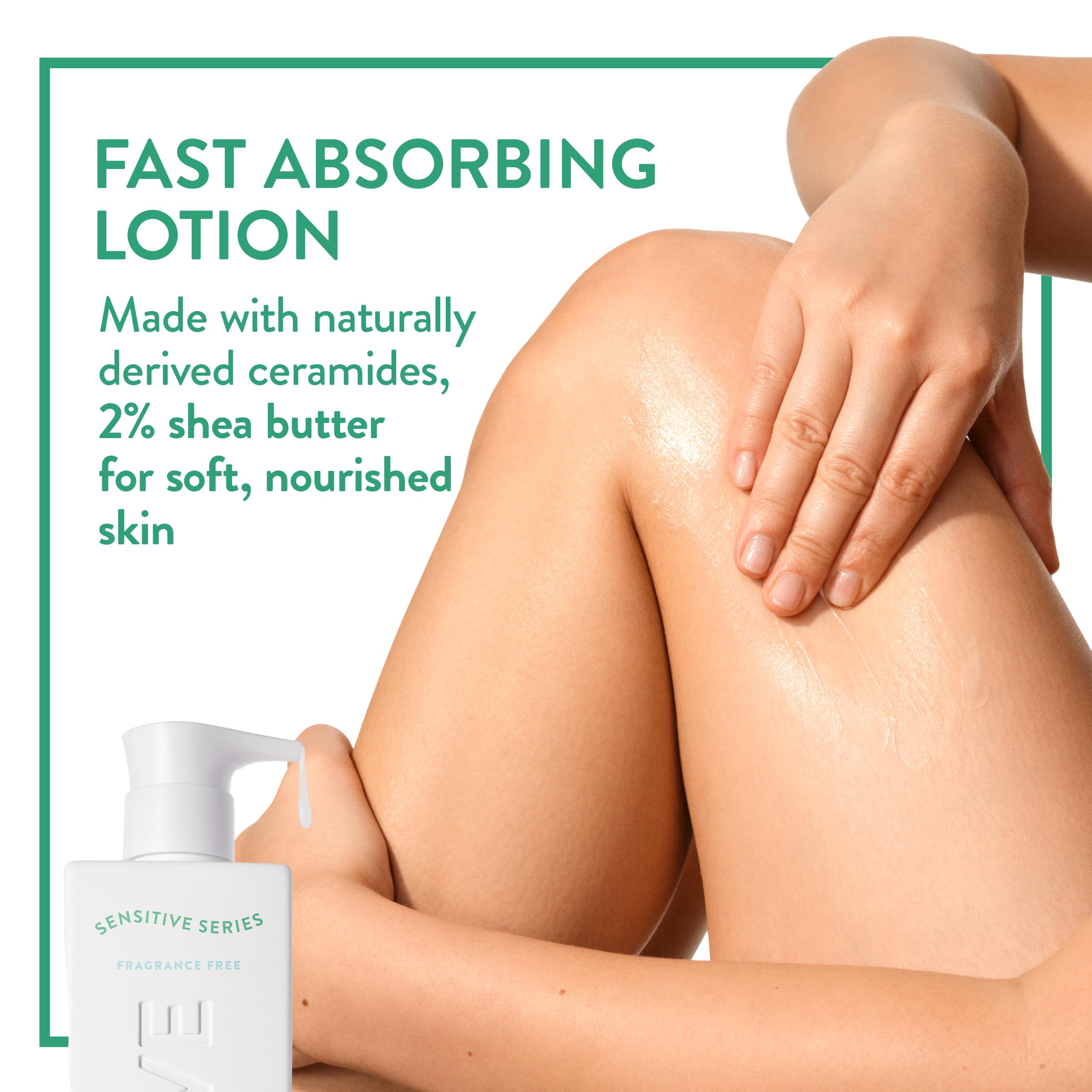 Native bottle label detail highlighting clean formula and allergist input benefit