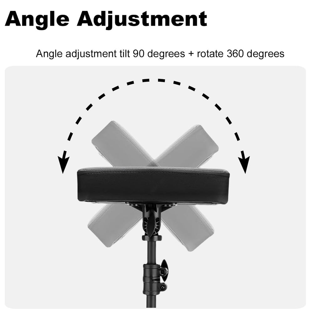 NATUMER limb support in use studio displays precise client positioning benefit
