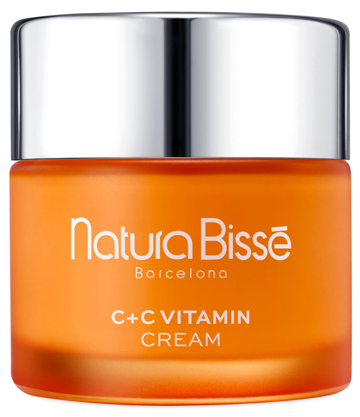Natura Bissé front jar view showing elegant packaging and brightening benefits